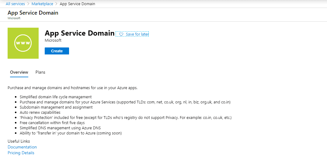 Azure App Service Domain Nedir ?