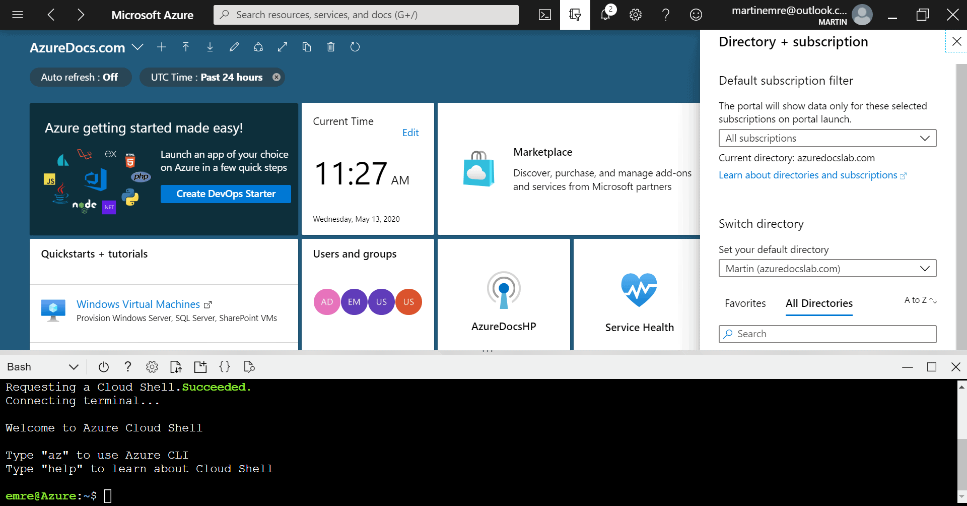 Azure Portal App